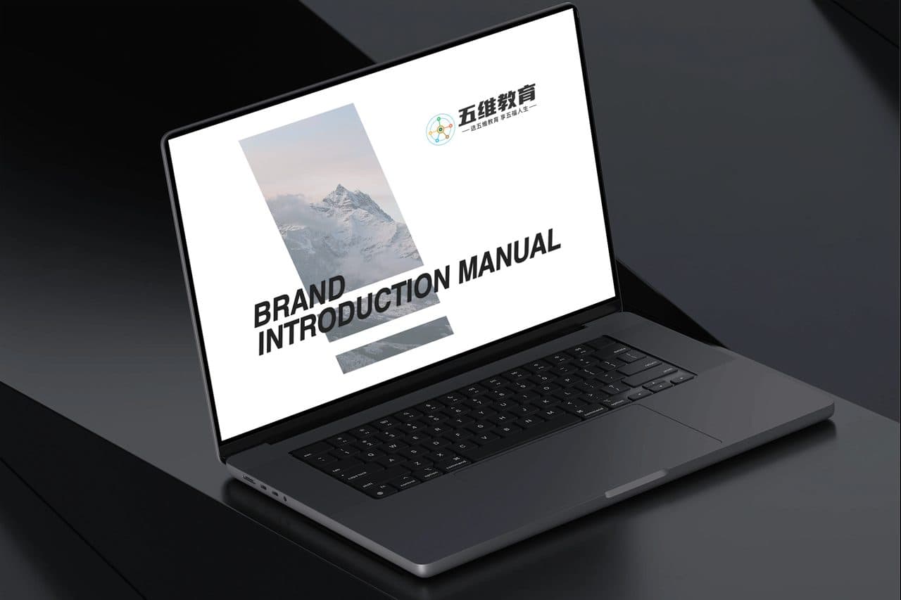 企业品牌手册电脑展示效果