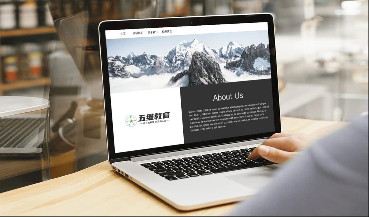 电脑网站LOGO展示效果