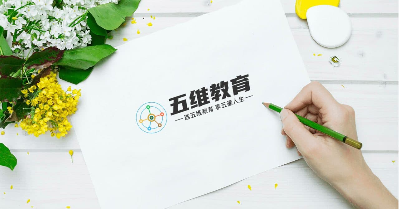 简单手绘LOGO展示效果