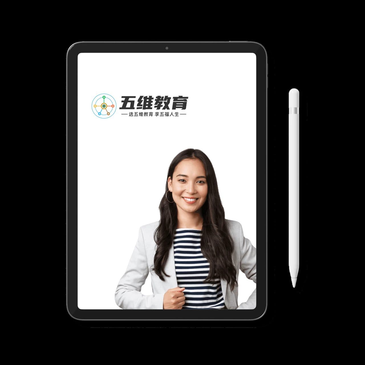 Apple平板画笔logo样机